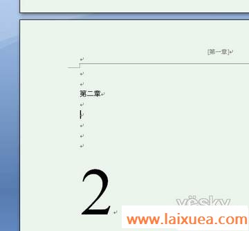 Word2007页眉分章节设置_天极软件小羚